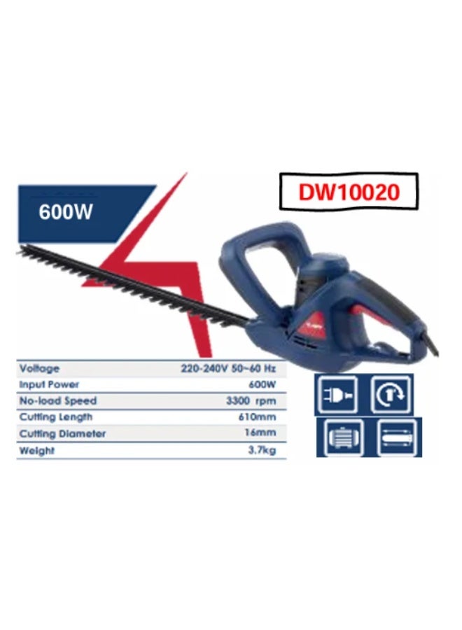 ايه بي تي مقص اسوار شجر كهربائي 600 وات اي بي تي موديل APT DW10020 - Image 3
